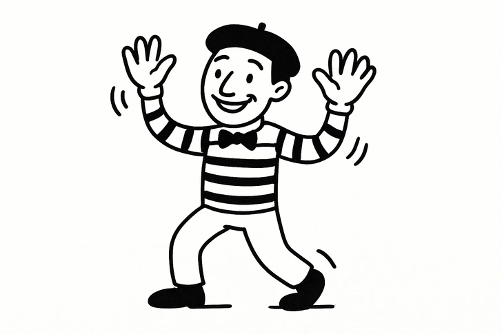 Пантомимика | Источник: Sora