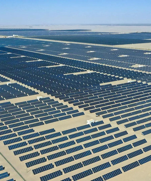 Как выглядит самая большая солнечная ферма в мире