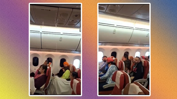 На борту самолета Лондон — Амритсар пошел дождь: видео и короткое объяснение от авиакомпании