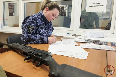 Росгвардейцы провели 46 проверок хранения гражданского оружия за неделю