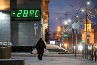 На выходных в Алтайском крае ударят сильные морозы