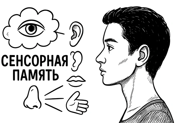Память сенсорная | Источник: ChatGPT