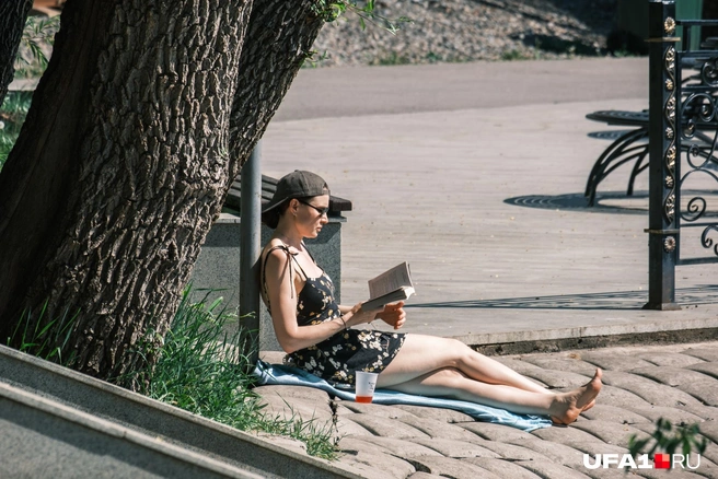 А если с собой есть книжка и напиток, то вообще прекрасно | Источник: Булат Салихов / UFA1.RU