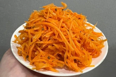 Simple Korean-Style Carrot Recipe Easy to Make at Home