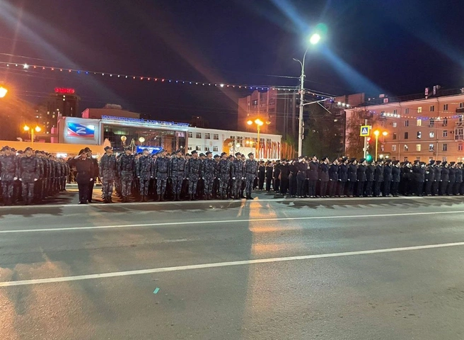 На площади Победы прошла репетиция парада | ya62.ru