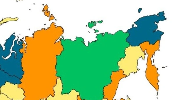 Загадка дня: По какому принципу покрашена карта?