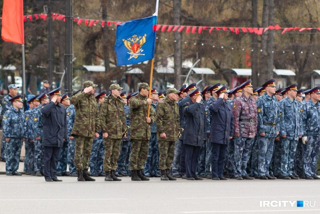 На параде 9 Мая будет представлено около 20 расчетов | Источник: Даниил Конин / ИА «ИрСити»