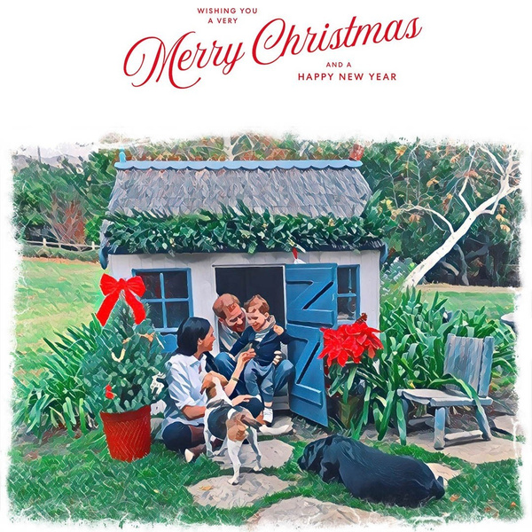 «Взмокший Гарри»: зачем Сассекские выпустили еще одну рождественскую открытку (и почему ее высмеяли)