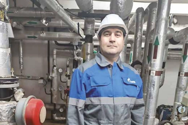 Муж Васиной тоже работает в МОЭКе | Источник: Газета МОЭК / www.moek.ru