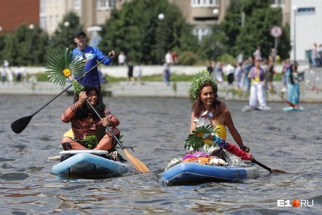 В день третьего E1 SUP FEST погода в Екатеринбурге будет идеальной | Источник: Владислав Лоншаков / E1.RU