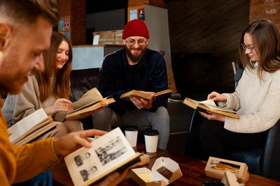 Быстрые книжные свидания на «Веранде Альпины»