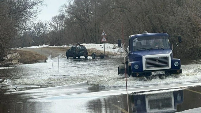 В Московской области начался сезон половодья | Источник: Подмосква / T.me