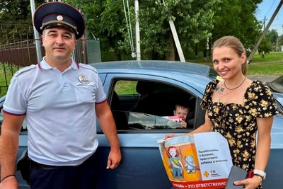 Акция «Детское кресло» в Гиагинском районе