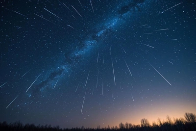 Пик Геминид в Новосибирске: условия наблюдения