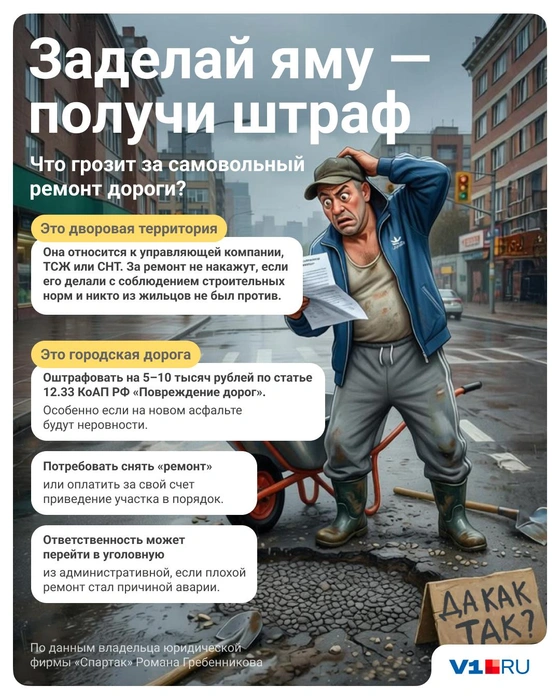 В лучшем случае можно отделаться штрафом. В худшем&nbsp;— уголовкой | Источник: Полина Авдошина / Городские медиа 