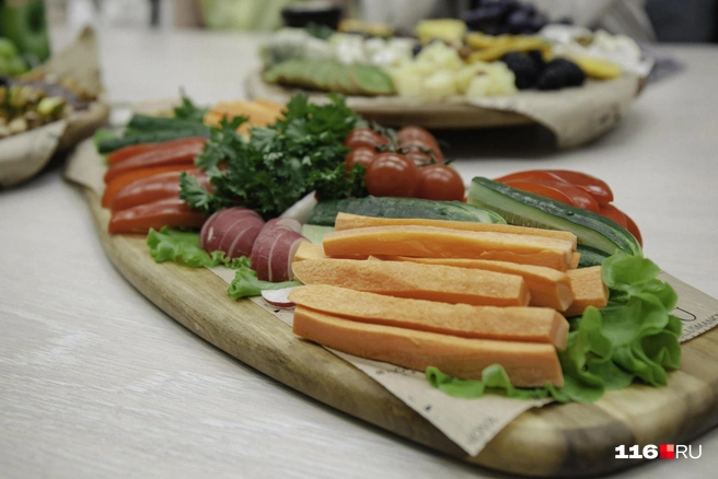 Римма советует потреблять овощи в каждый основной прием пищи | Источник: Лина Саитова / 116.RU