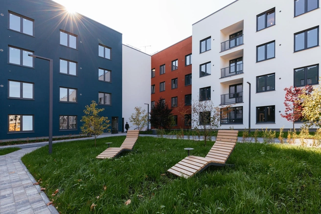 В малоэтажном квартале всегда тихо и спокойно | Источник: «Навигатор. Девелопмент»