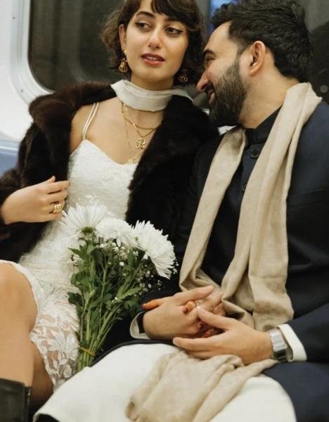 Зохран Мамдани с женой | Источник: Соцсети