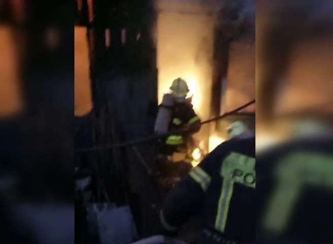 В селе Агро-Пустынь случился крупный пожар | ya62.ru