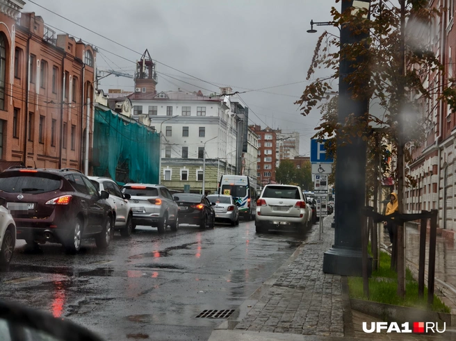 Ещё даже не час пик | Источник: Булат Салихов / UFA1.RU