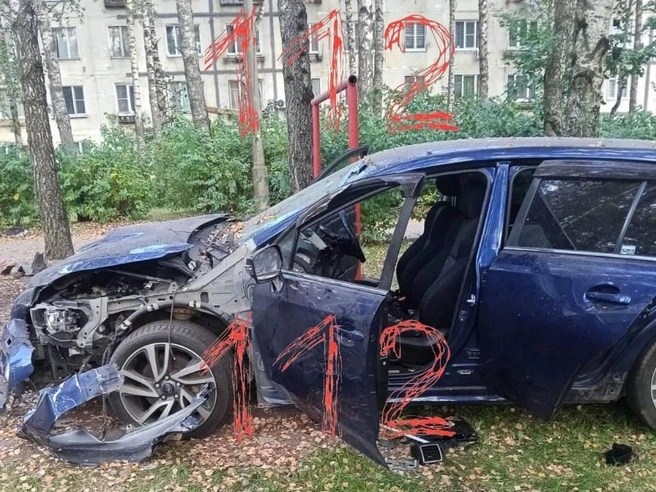 Сотрудники МВД и ФСБ задержали 24-летнего парня, который может быть причастен к подрыву авто военного в Наро-Фоминске | Источник: 112 / T.me