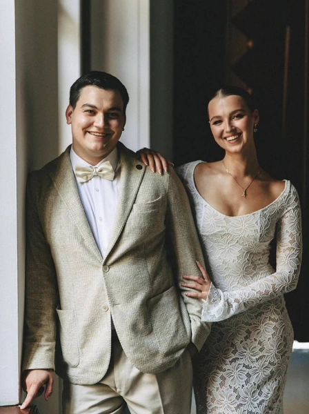 Александр Круг с женой