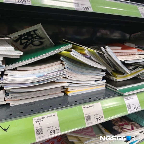 В таких кучах лежит товар  | Источник: Мария Носенко / NGS55.RU