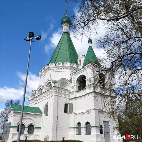В этой церкви на территории Кремля похоронен Кузьма Минин | Источник: Антон Васильченко / 164.RU