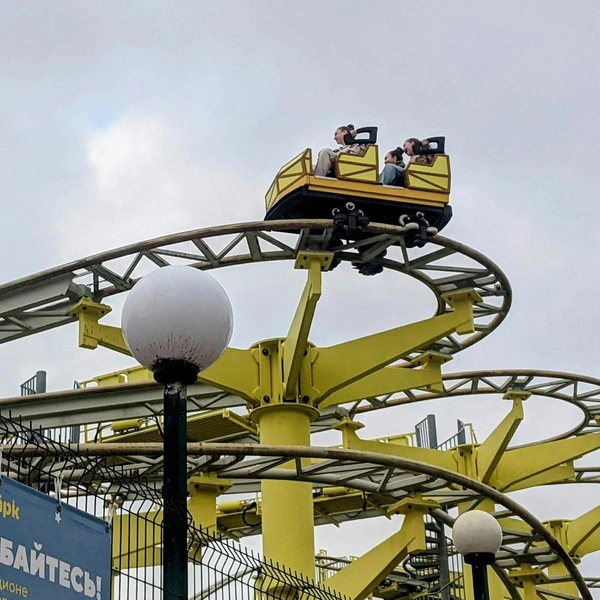 Американские горки на минималках&nbsp;— для детей от четырех лет | Источник: Оксана Витязь