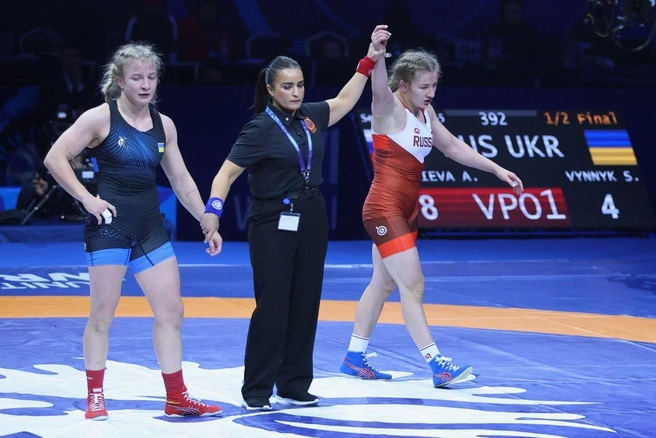 Семь лет ожидания позади. Касабиева вернула России золото чемпионата мира по женской борьбе | Источник: Олимпийский комитет России