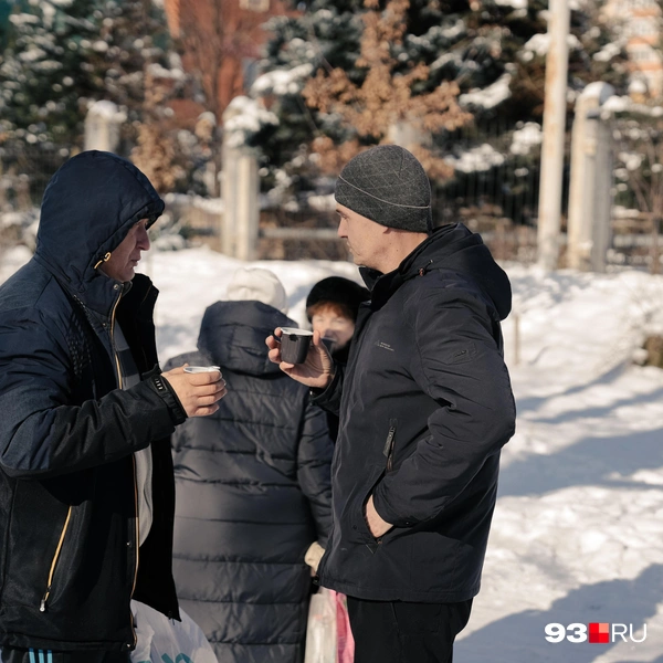 Из-за мороза чай пользовался популярностью | Источник: Дарья Паращенко / 93.RU