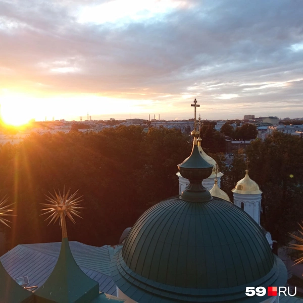 Незаметно наступил закат | Источник: Вероника Свизева / 59.RU