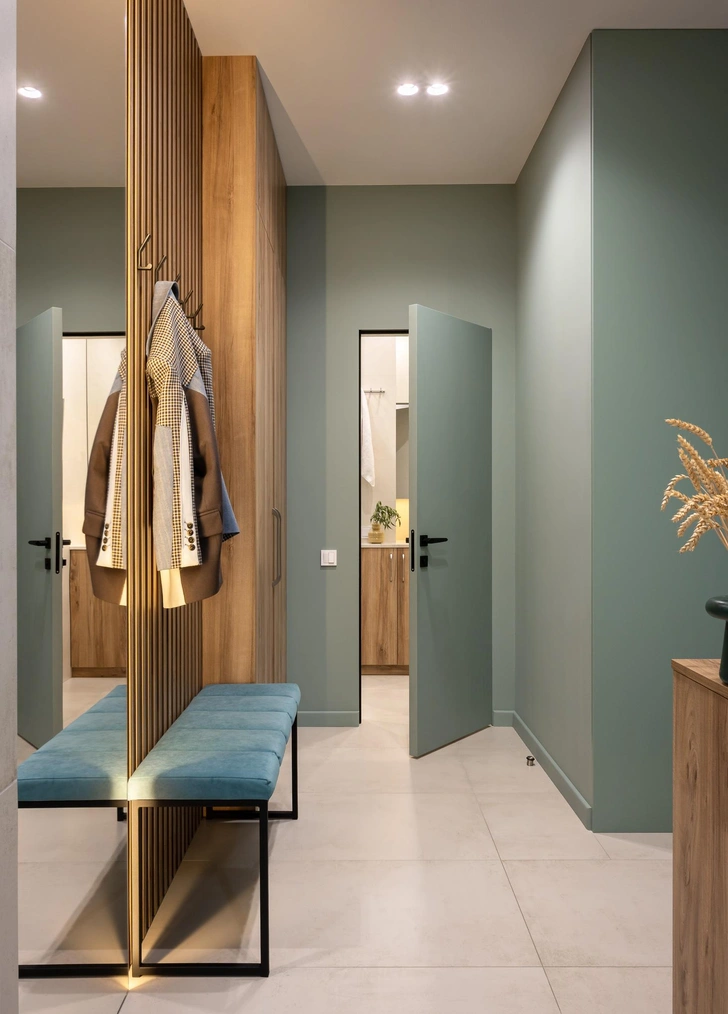 Краска на стенах, Derufa. | Источник: Катя Самойлович. Стиль: Милана Колодник 