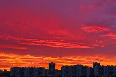 Невероятный закат в Челябинске: фотографии поднимают настроение