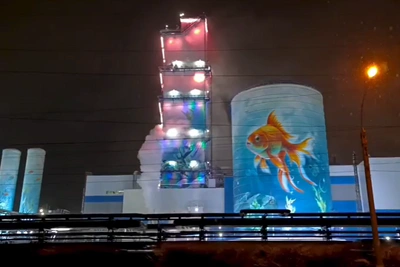 Магнитогорский ММК зажёг цветные огни на производстве