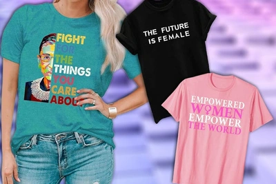 Вдохновляющие футболки для Международного женского дня