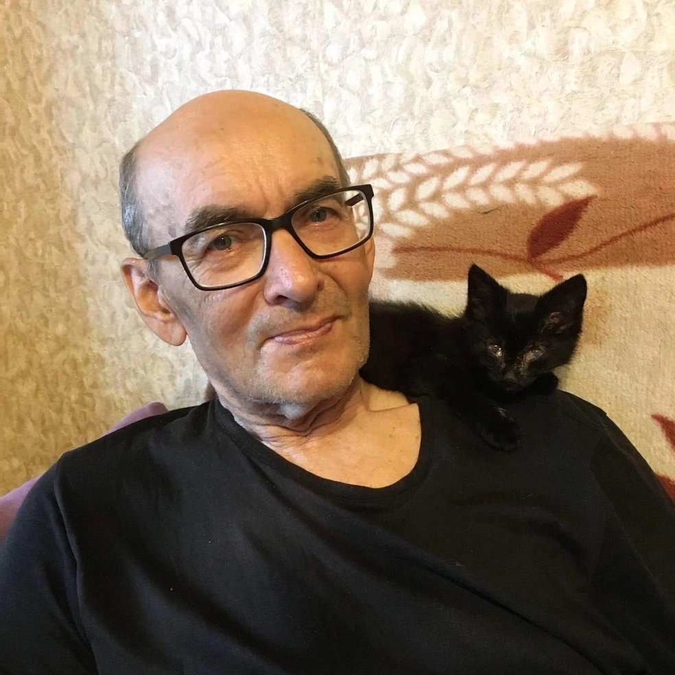 Отец северодвинки. Он страдал болезнью Паркинсона | Источник: из архивы Оксаны Уткиной