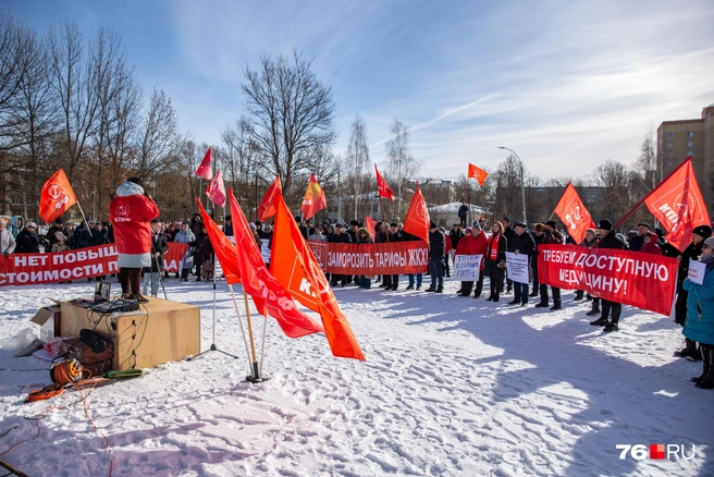 В Ярославле прошел митинг оппозиции | Источник: Кирилл Поверинов