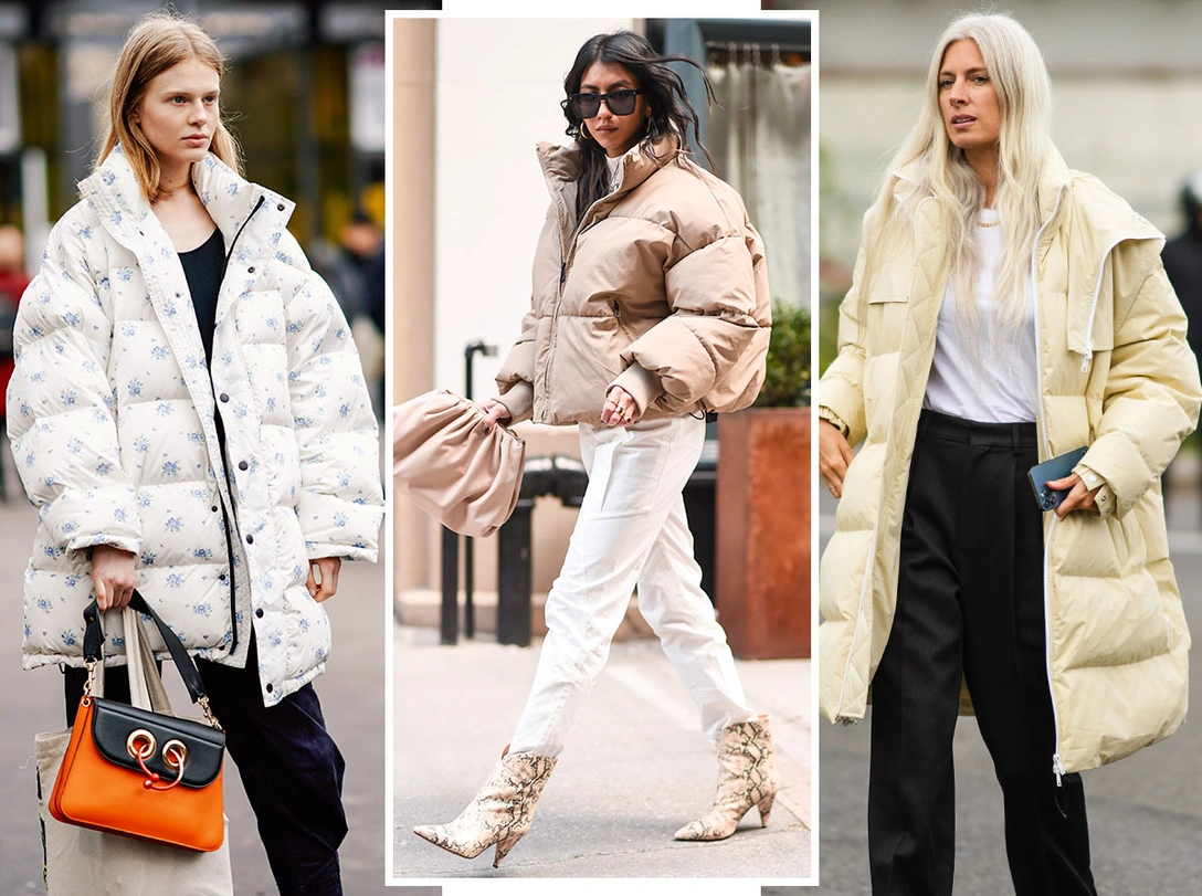 Решиться или нет: как носить светлый пуховик — главный тренд зимы | marieclaire.ru