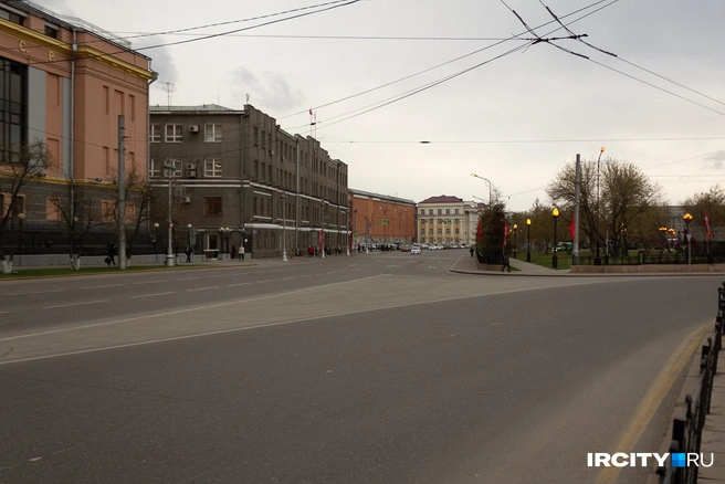 Дороги в центре Иркутска из-за тренировок парада перекрыли с 16 часов | Источник: Даниил Конин / ИА «ИрСити»
