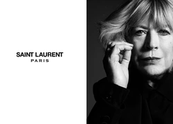 Марианна Фейтфулл названа новым лицом Saint Laurent