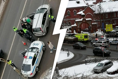 Силовики оградили храм в Подмосковье при задержании