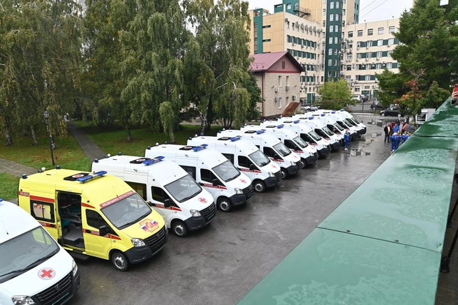 Автомобили скорой медицинской помощи приобретены на средства регионального бюджета | Источник: Nso.ru