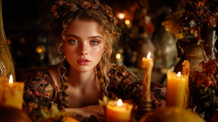 Самайн 2025: история древнего праздника и мощные ритуалы для очищения и защиты | Источник: Midjourney