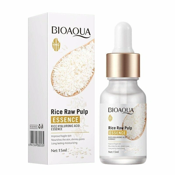 Сыворотка для лица с экстрактом риса и гиалуроновой кислотой BIOAQUA Rice Raw Pulp Essence 