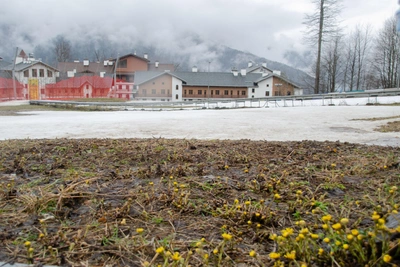 Горнолыжный сезон в Сочи отложен из-за отсутствия снега