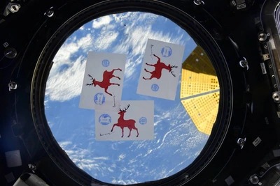 Космонавт Иван Вагнер вручил детям флажки с МКС