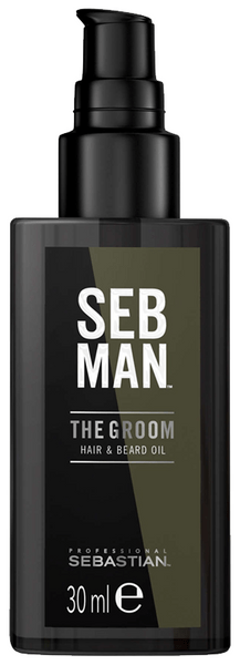 SEBASTIAN Professional, масло для ухода за бородой и волосами Seb Man The Groom