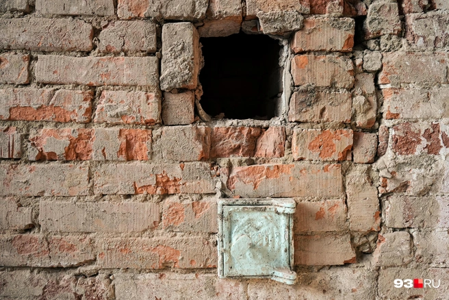 Здесь была печь | Источник: Дарья Паращенко / 93.RU