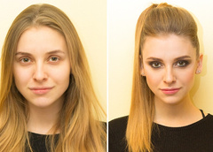 Как выглядят модели без макияжа: удивительные фото до и после
